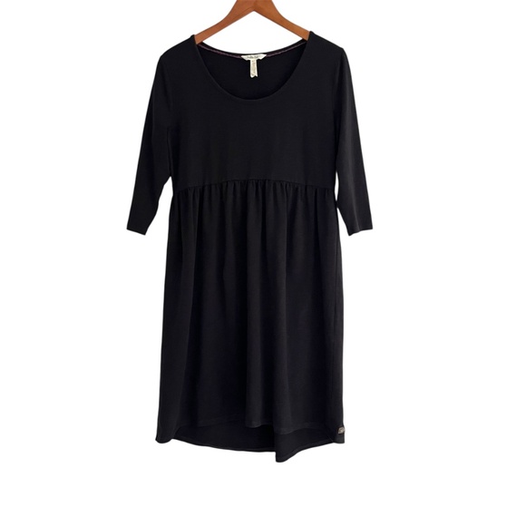 Matilda Jane Discovery Dress Sz L Black Empire Waist Everyday Chic Comfy Classic - Picture 3 of 11